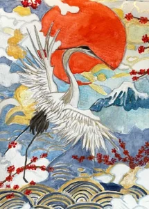 Grue japonaise – artkati.com