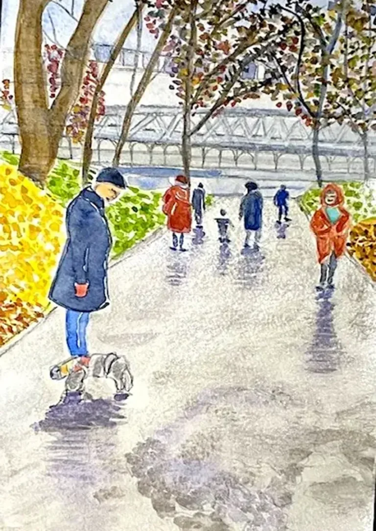 JL devant le métro – artkati.com